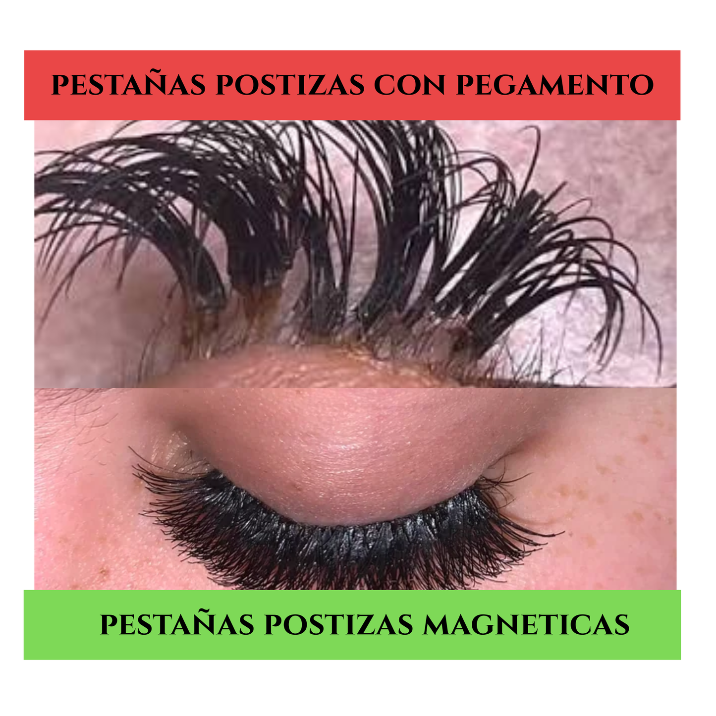 Pestañas magnéticas | Rzeutilizables